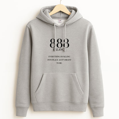888 - Angel Numbers Grey Hoodie