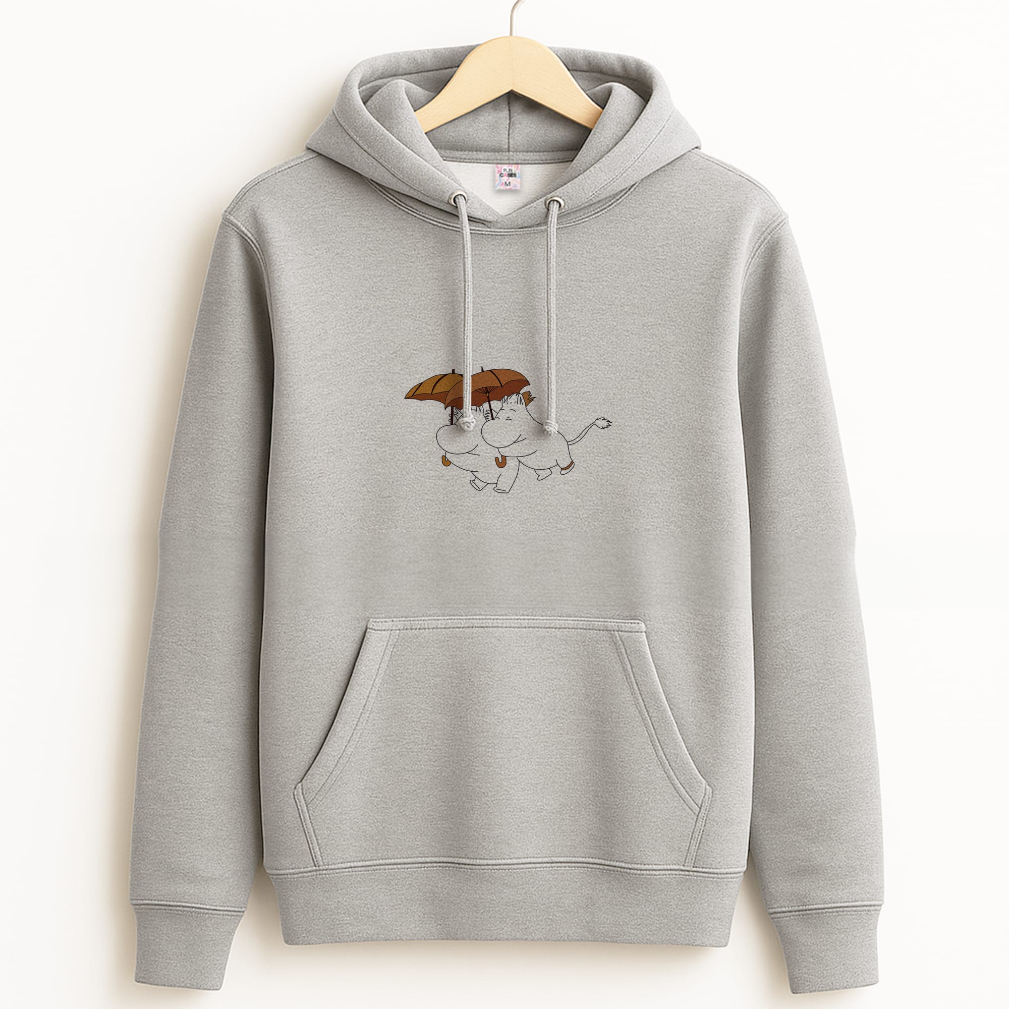 Moom Umbrellas Grey Hoodie