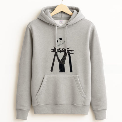 Jack Skellington Blue - TNBC Grey Hoodie