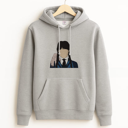 Wednesday And Thing Grey Hoodie