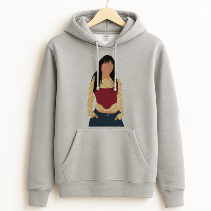 Gold Stars Grey Hoodie