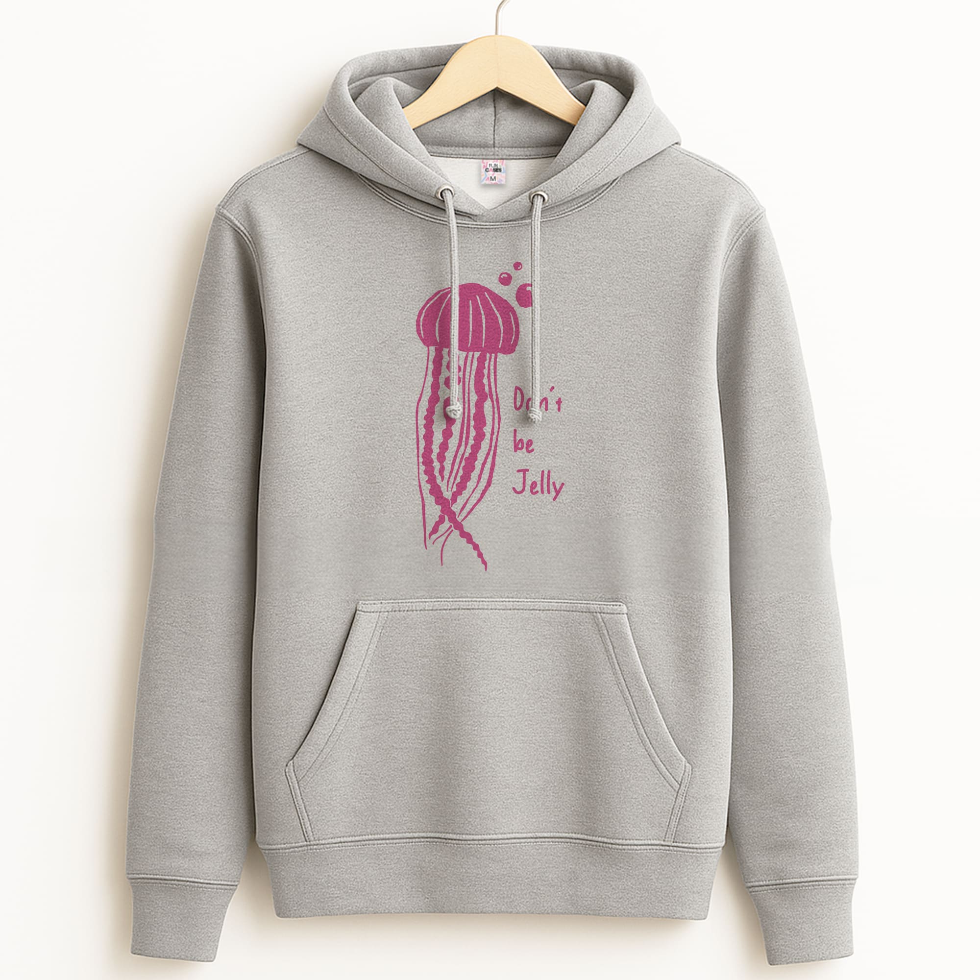 Don't Be Jelly - Sealife Grey Hoodie