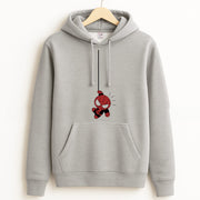 Gray Hanging Spider Hero Hoodie 2