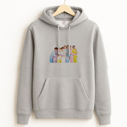 Colourful K-Pop Band Band Hoodie