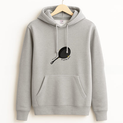 All A Girl Needs Is A Frying Pan Grey Hoodie