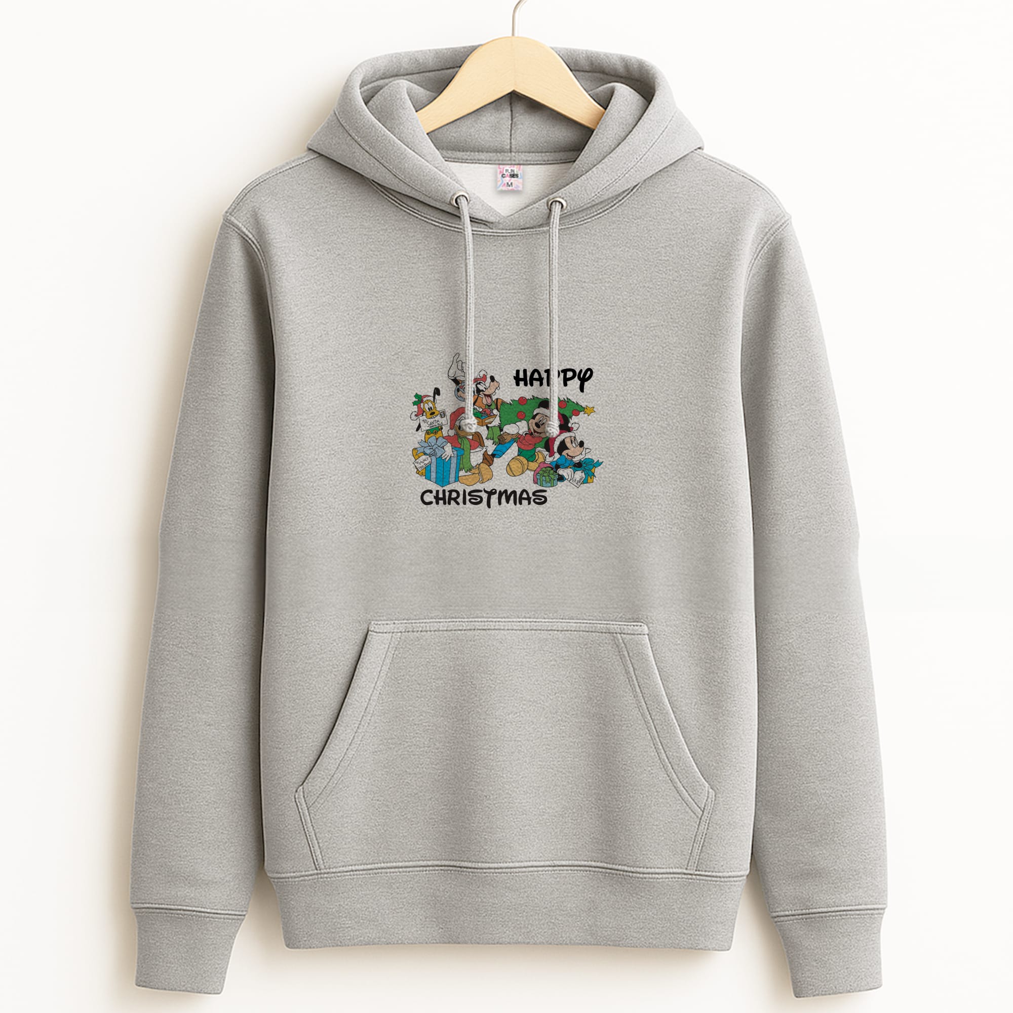 Fairytale Happy Christmas Grey Hoodie