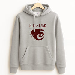 Isle Of Berk Grey Hoodie