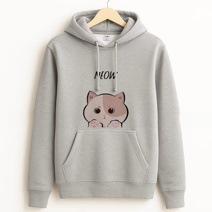 Pale Cat - Cats Grey Hoodie