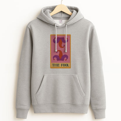 The Fool - Tarot Cards Grey Hoodie