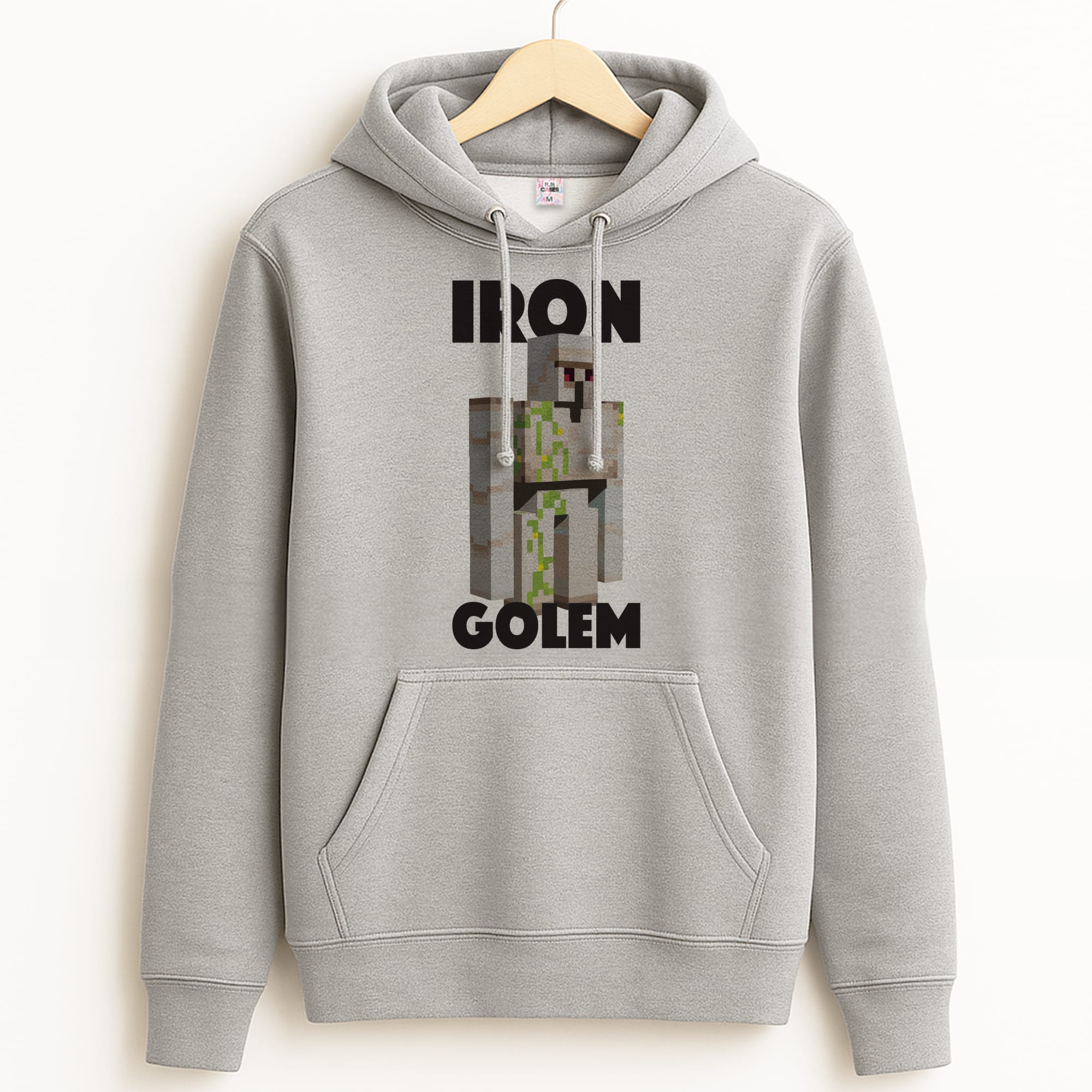 Iron Golem Grey Hoodie