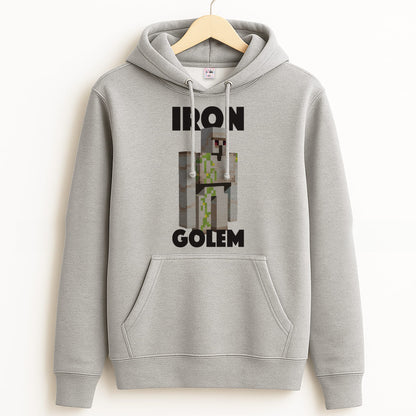 Iron Golem Grey Hoodie