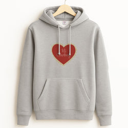 Hi Cowboy - Western  Grey Hoodie