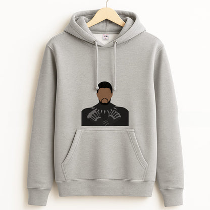 Black Panther Grey Hoodie