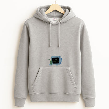 Plankton And Karen Grey Hoodie
