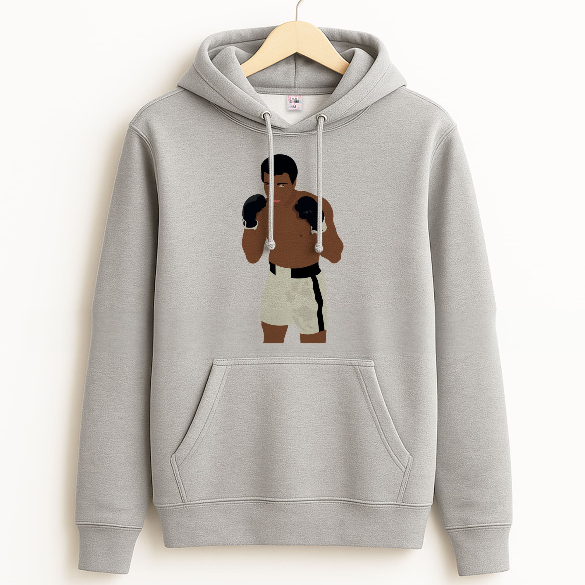 Ali - Boxing Grey Hoodie