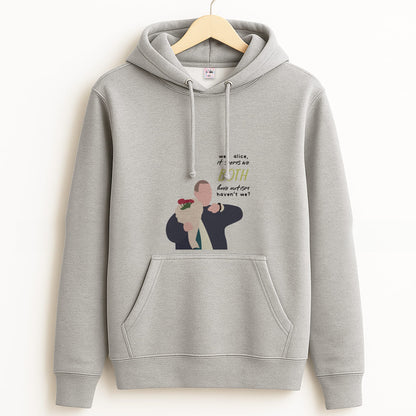 Seems We Both Have Autism - British Pop Culture Grey Hoodie