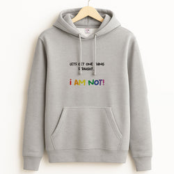 I Am Not - Pride Grey Hoodie