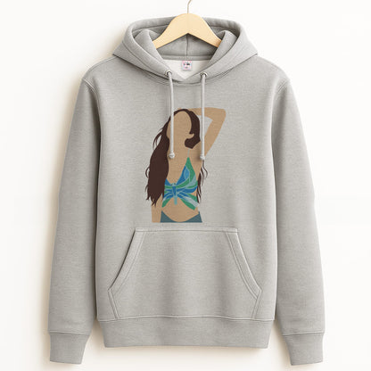 Butterfly Top - Olivia Grey Hoodie