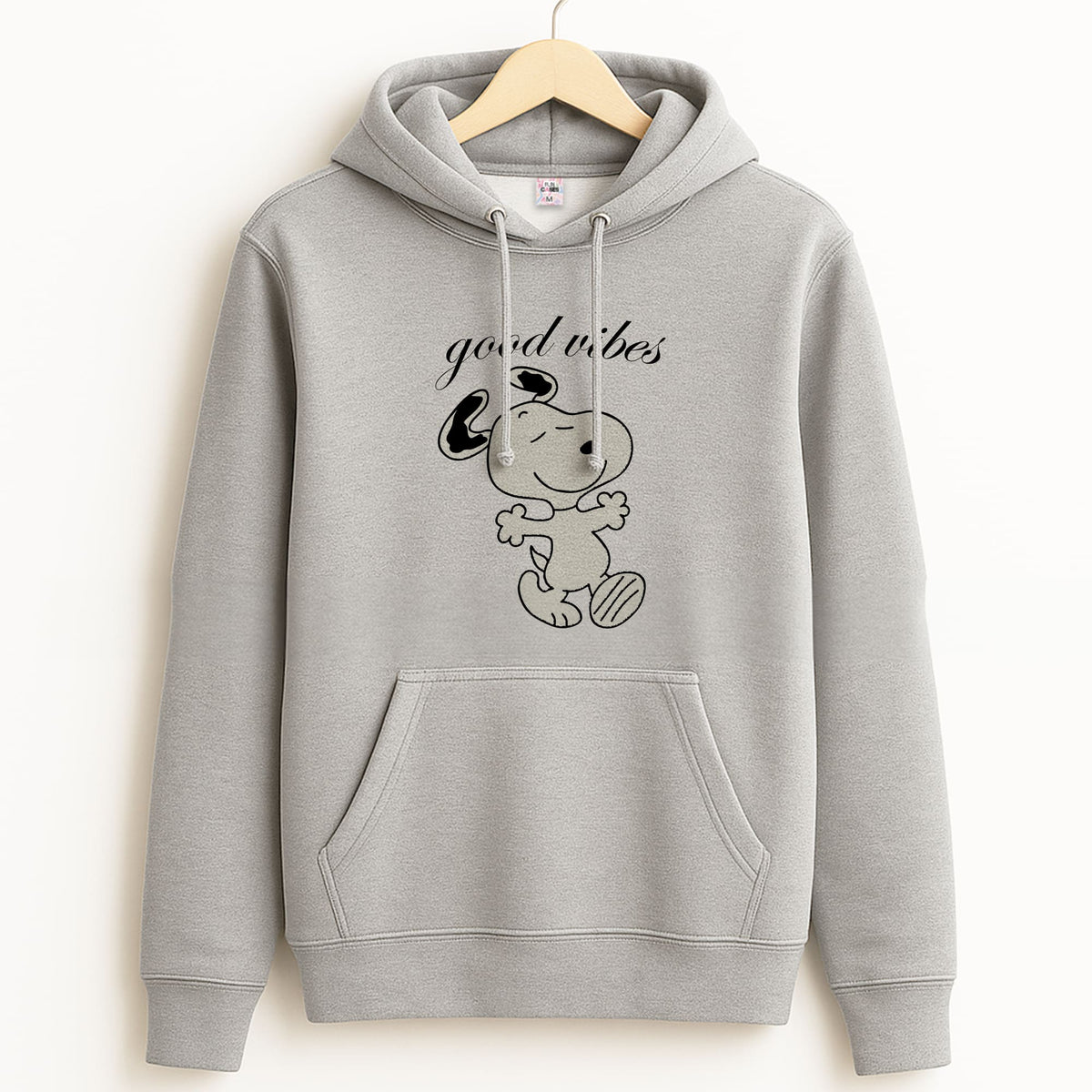 Good Vibes Cartoon Beagle Hoodie