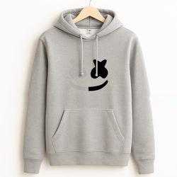 Dual Sides Helmet DJ  Grey Hoodie