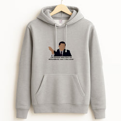 I Am Running Away From My Responsibilities Grey Hoodie