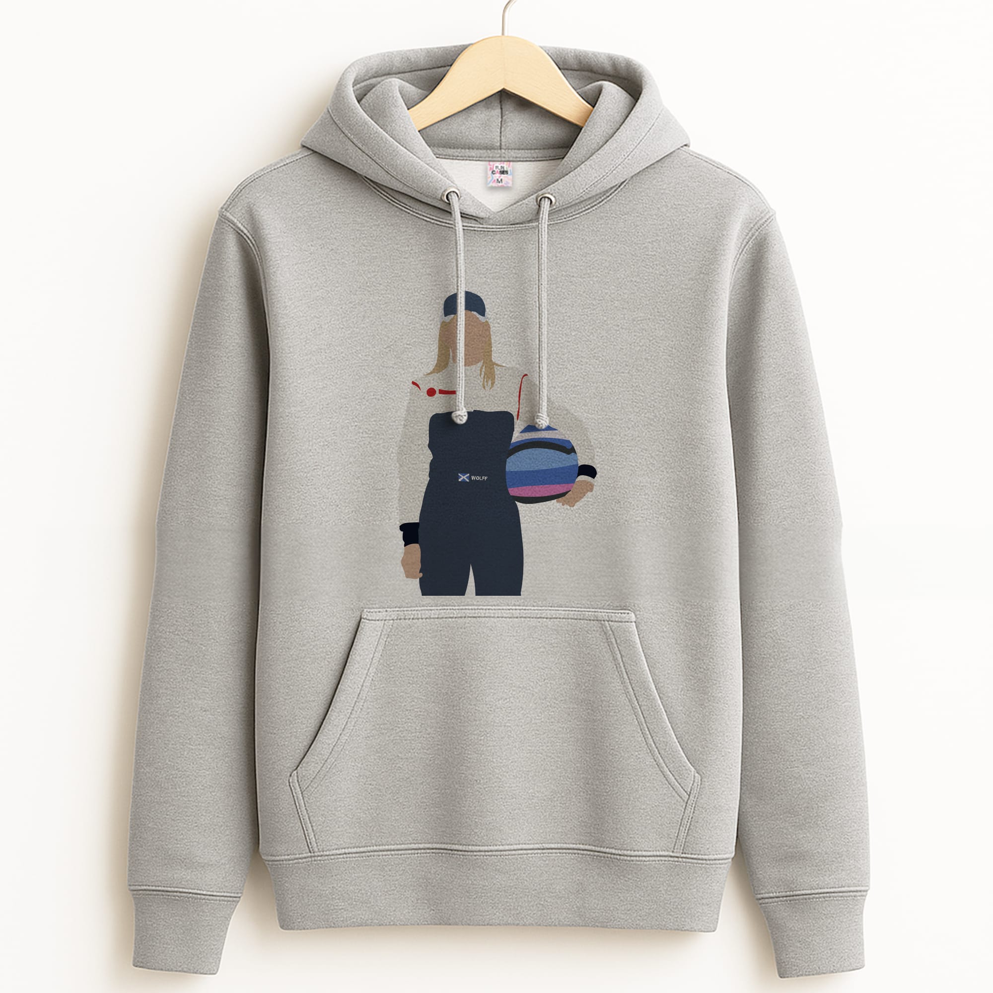 Wolf - F1 Grey Hoodie