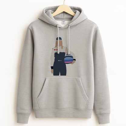 Wolf - F1 Grey Hoodie