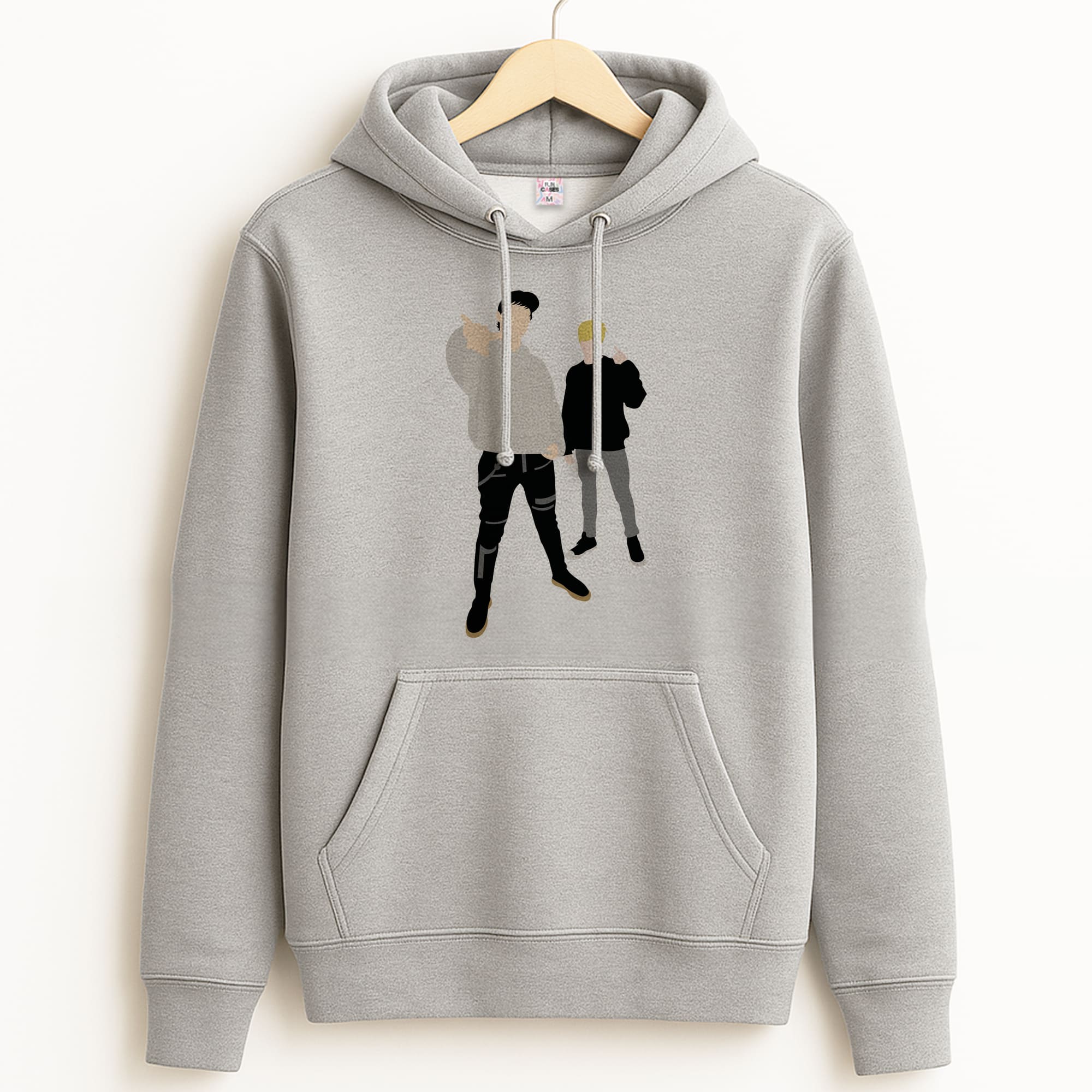 Standing - S & C Grey Hoodie