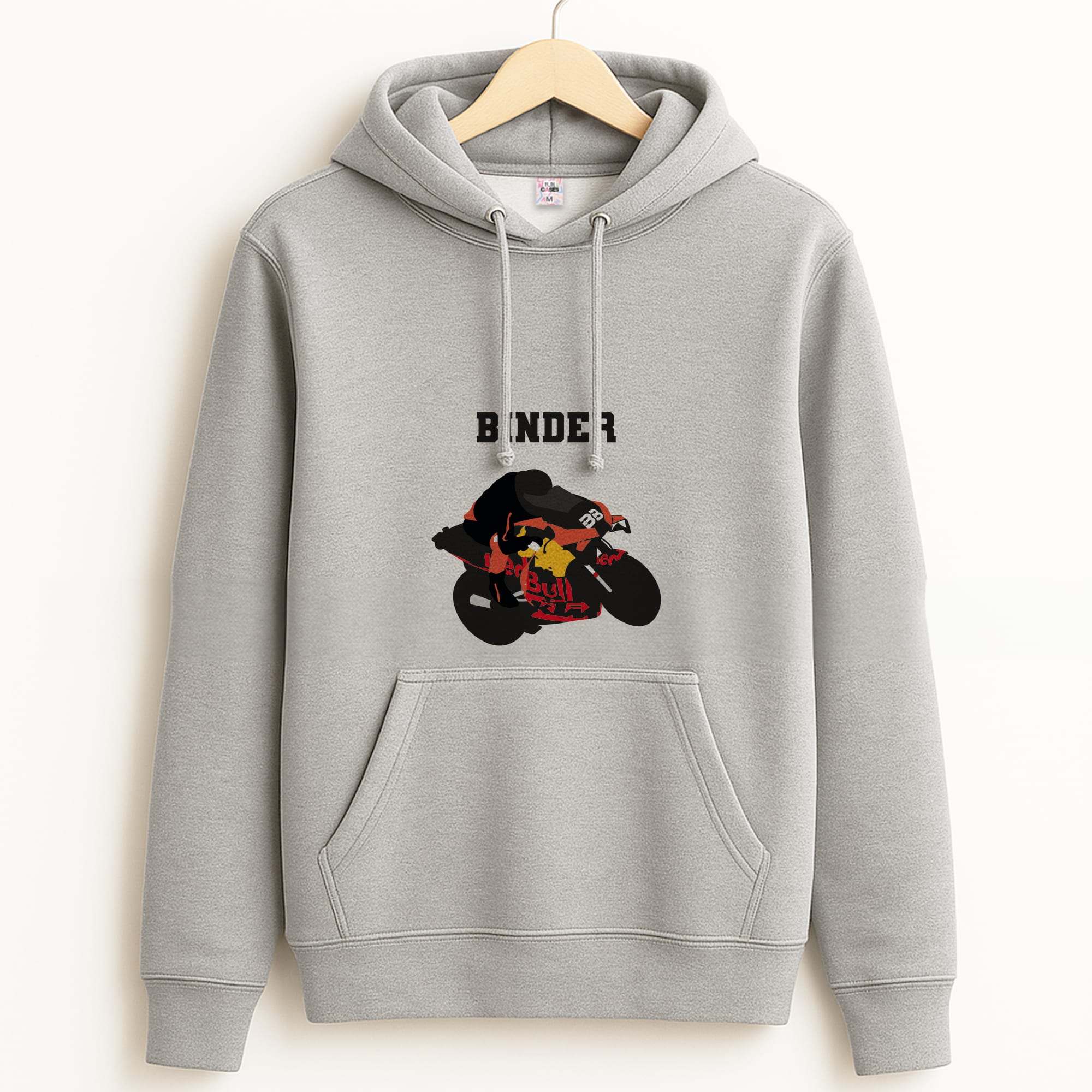 Binder - Motorbike Grey Hoodie