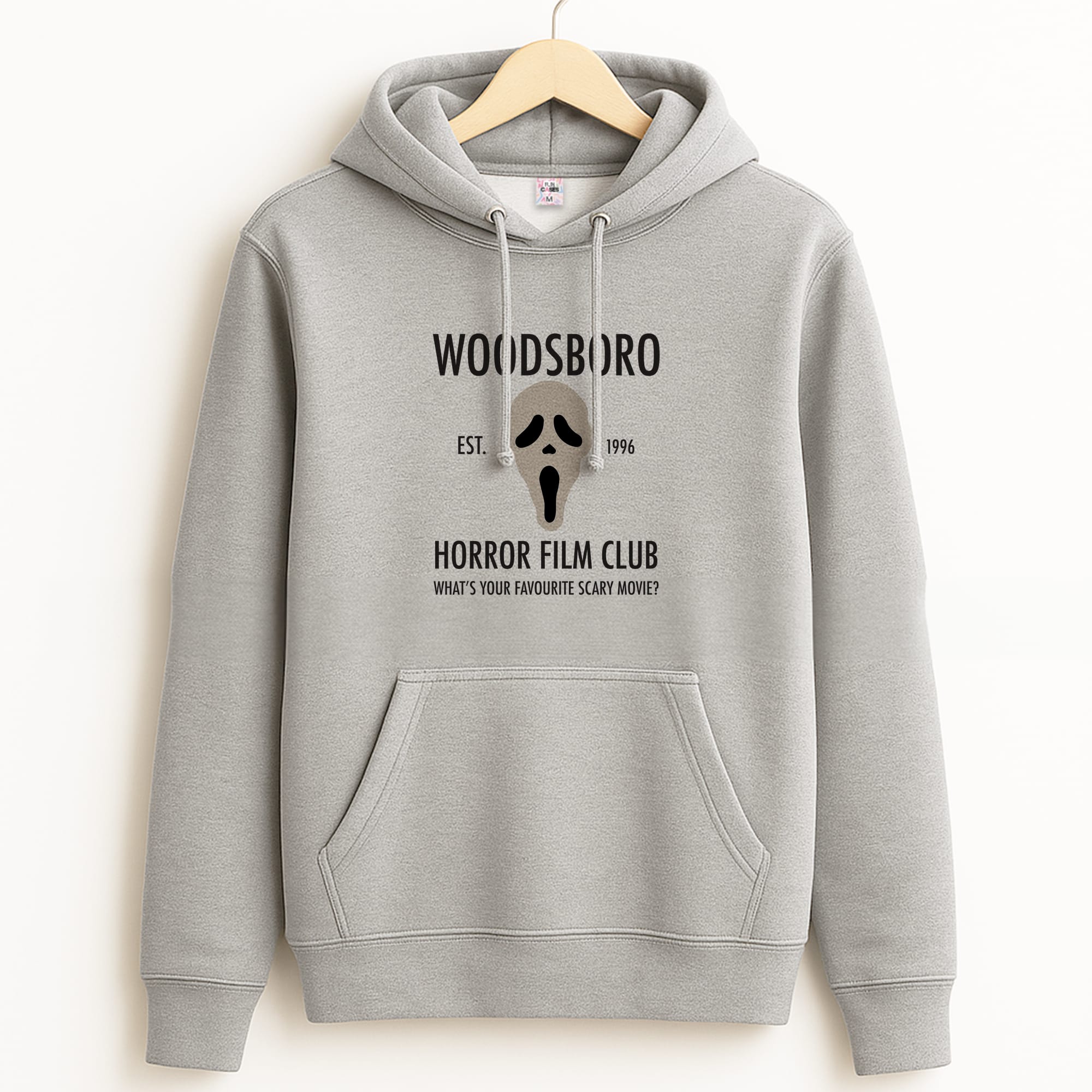Woodsboro Horror Film Club - Scream Grey Hoodie