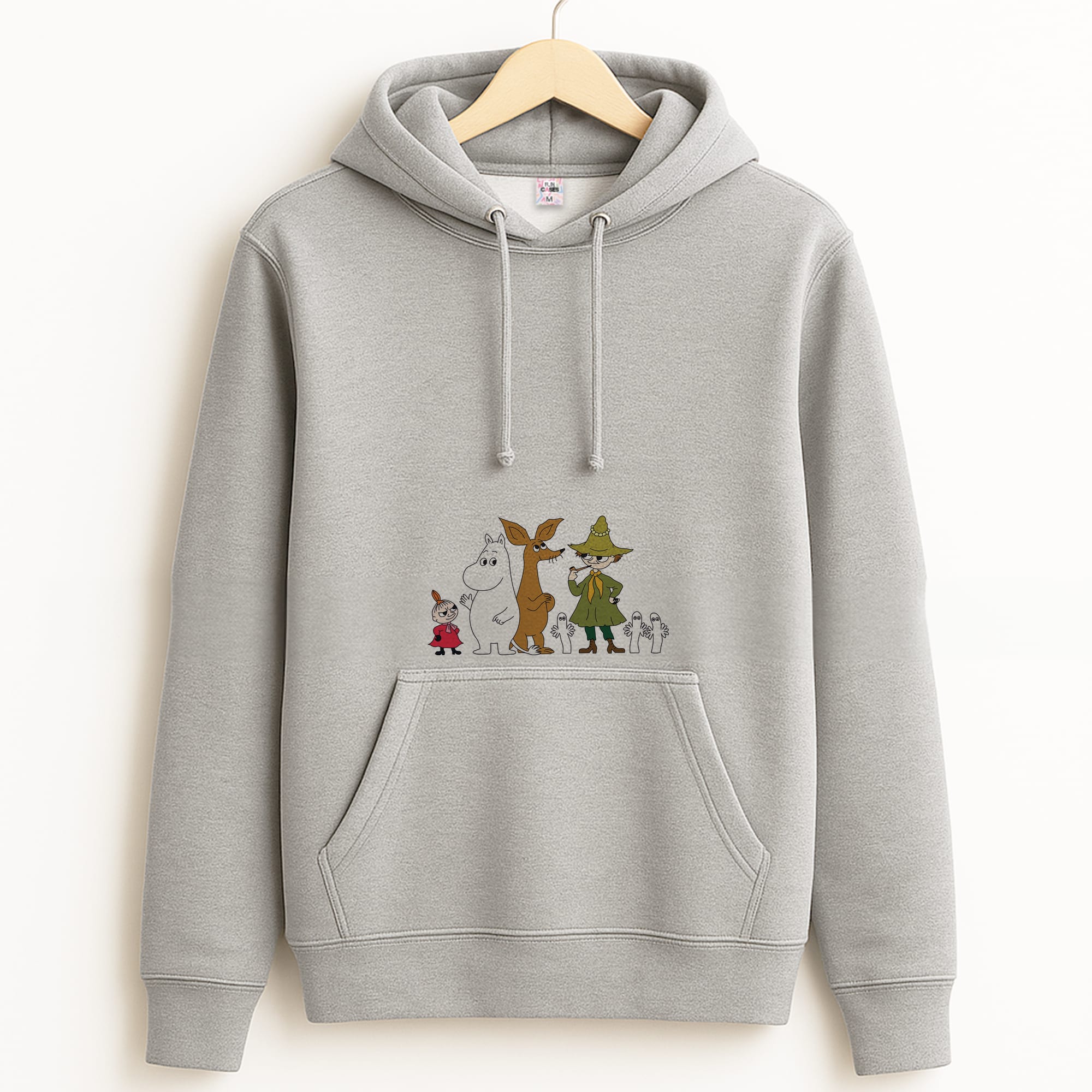 Moom Characters Grey Hoodie