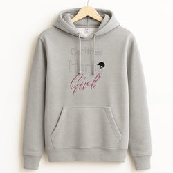 Certified Horse Girl - Horses Grey Hoodie