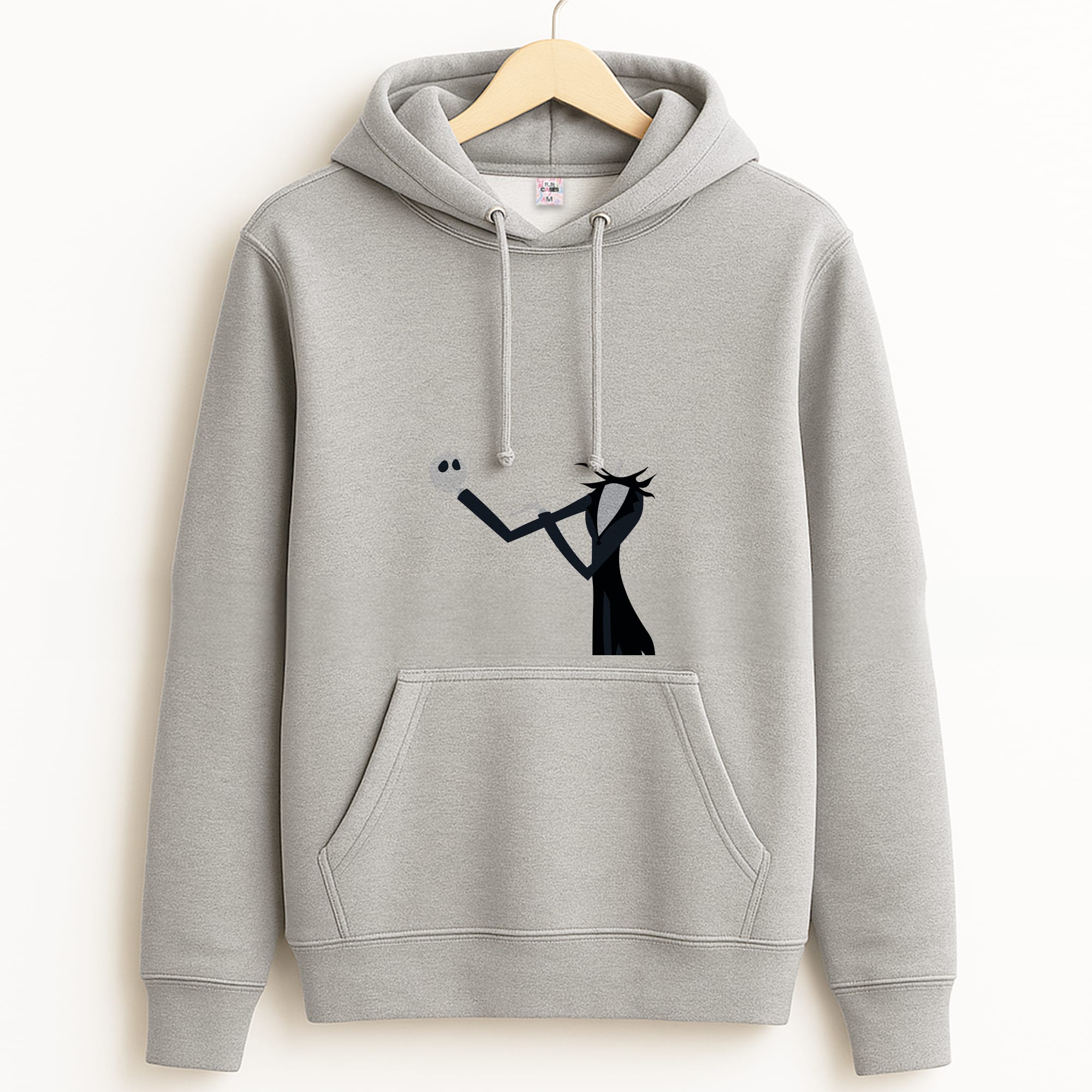 Headless Jack Skellington - TNBC Grey Hoodie