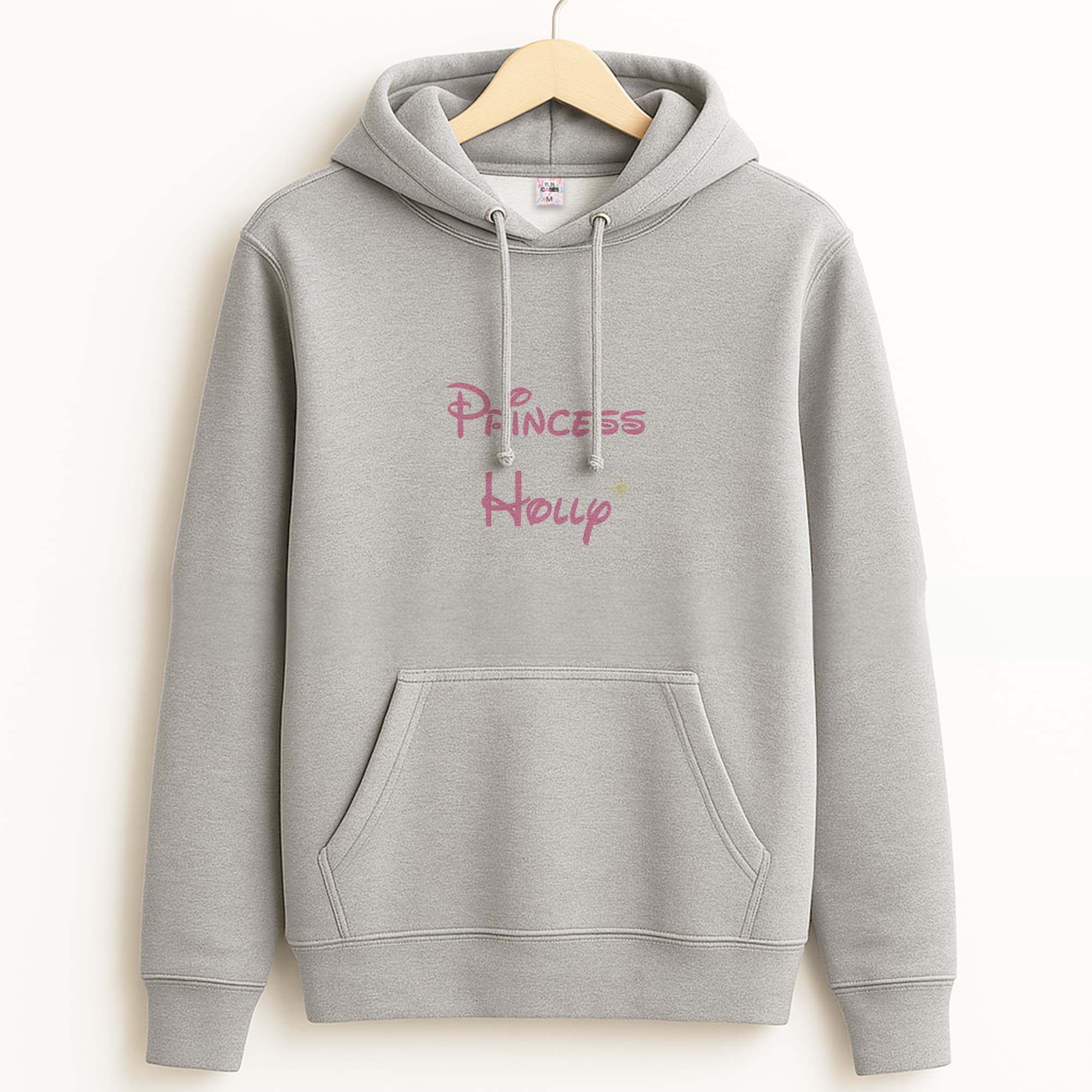 Princess - Personalised Fairytale Grey Hoodie