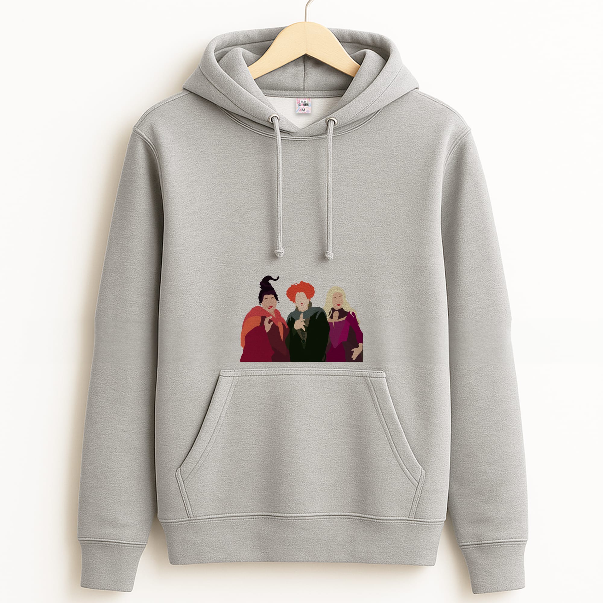 Hocus Halloween Witches - Halloween Grey Hoodie