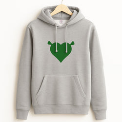 Green Ogre Heart Hoodie