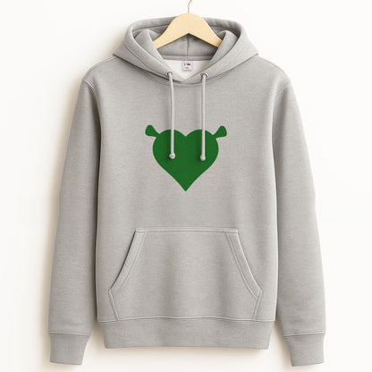 Green Ogre Heart Hoodie