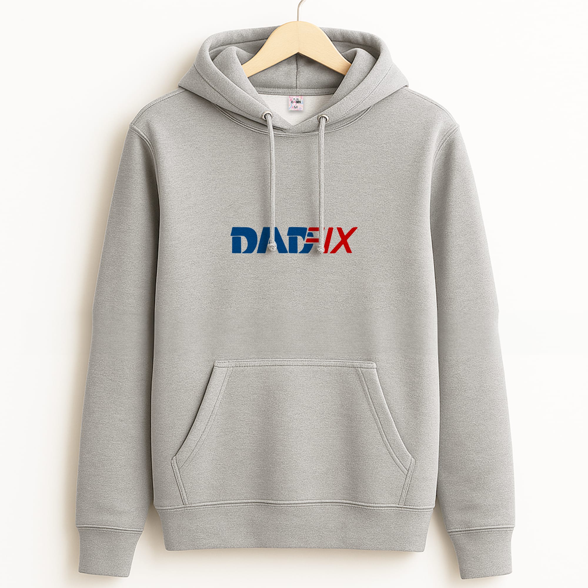 DadFix - Father's Day Grey Hoodie