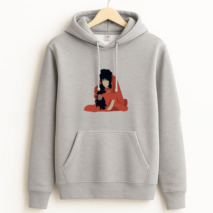 Lydia - Beetle Halloween Grey Hoodie