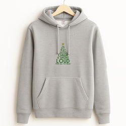 The Best Way To Spread Christmas Cheer - Elf Grey Hoodie