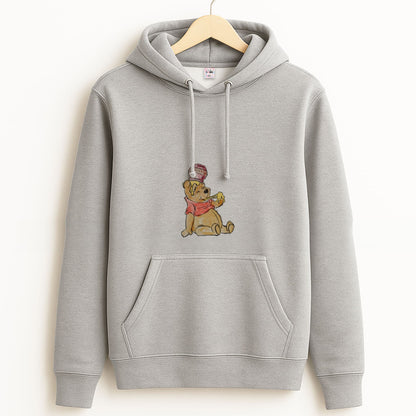 Winnie Sketch Grey Hoodie