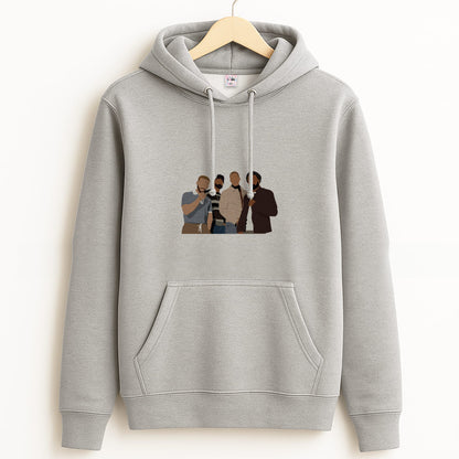 JLS Members Inspired Grey Hoodie