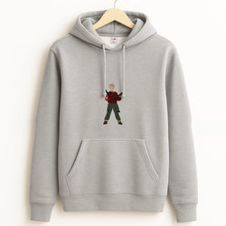 Kevin And Hairdryers Grey Hoodie