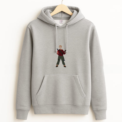 Kevin And Hairdryers Grey Hoodie