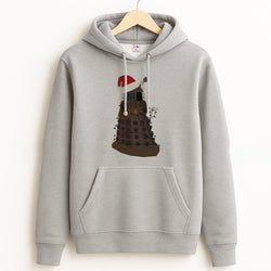Christmas Dalek - Doctor Who Grey Hoodie