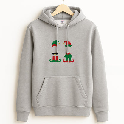 Elf Body - Christmas Grey Hoodie