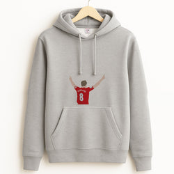 Gerrard - Football Grey Hoodie