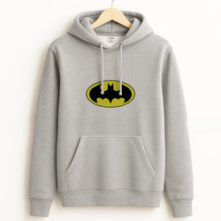 Black Bat Superhero Logo Hoodie