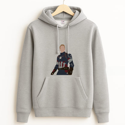Captain America Grey Hoodie