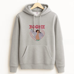Boone Heart Grey Hoodie